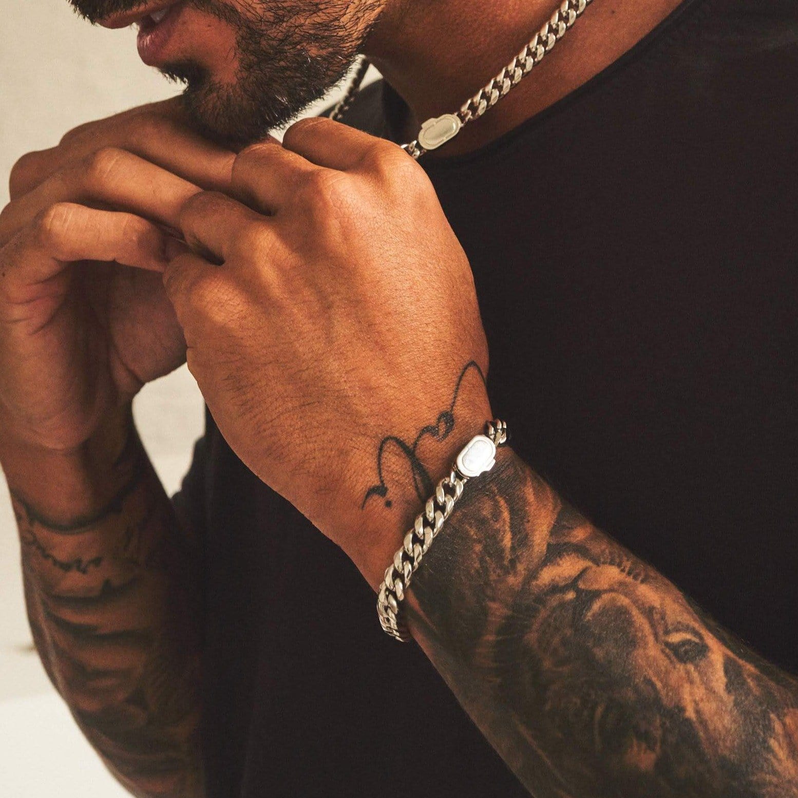 Cuban Bracelet (Silver) 8mm