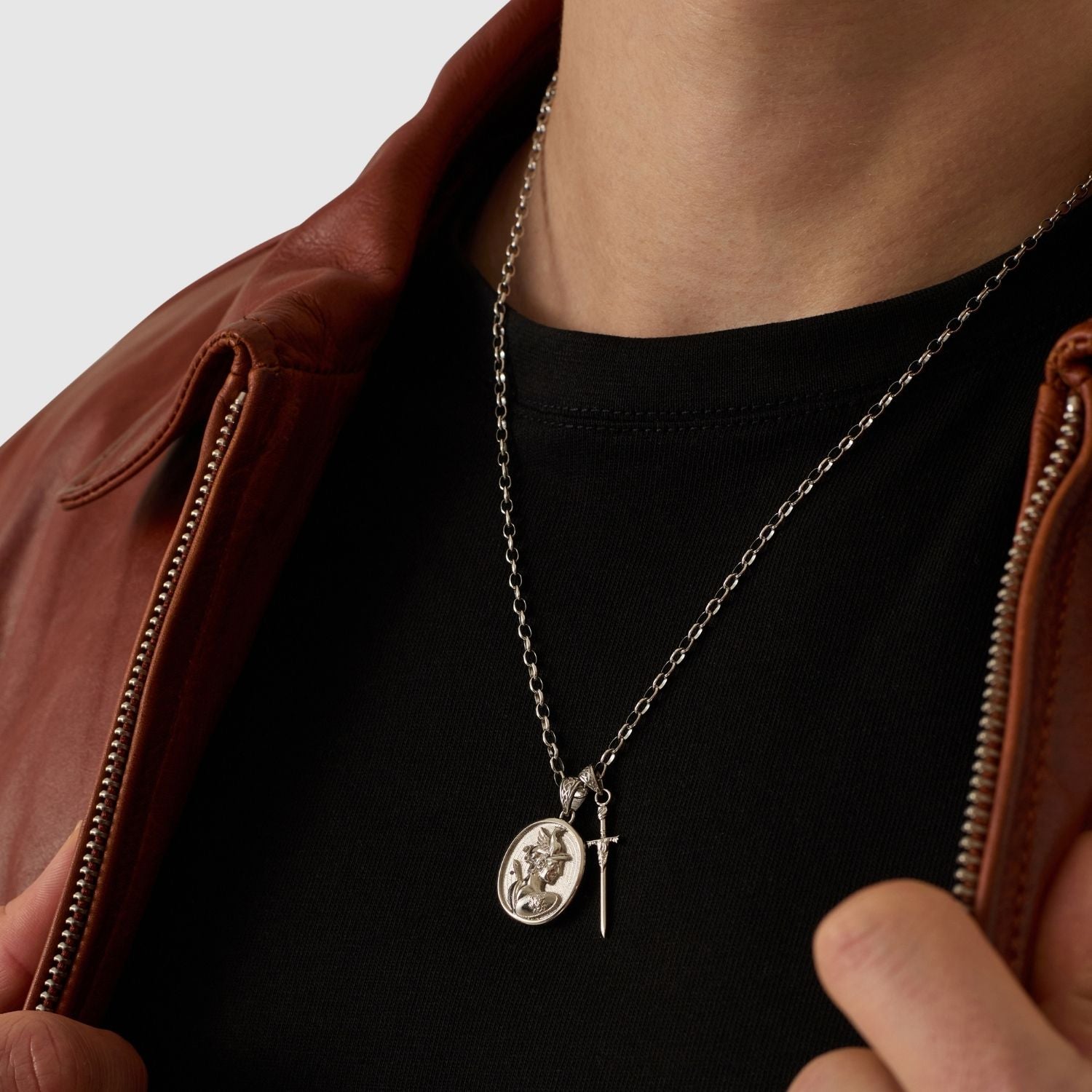 Achilles Pendant (Silver)