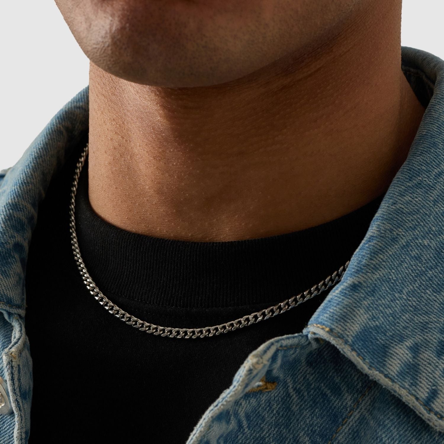 Cuban 4mm Set (Silver)