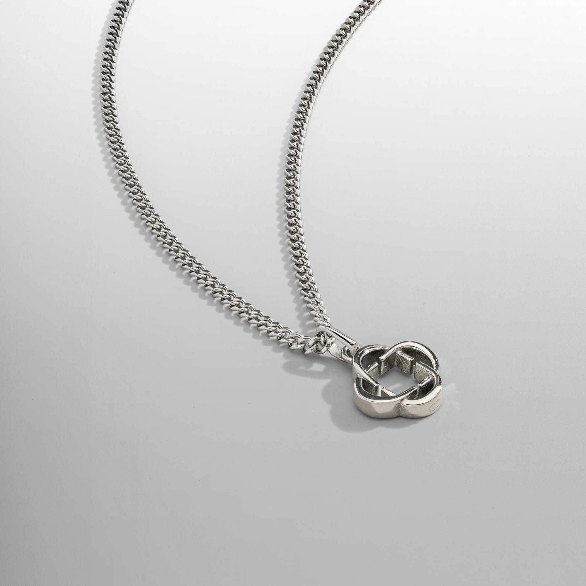 Clover Logo Pendant (Silver)