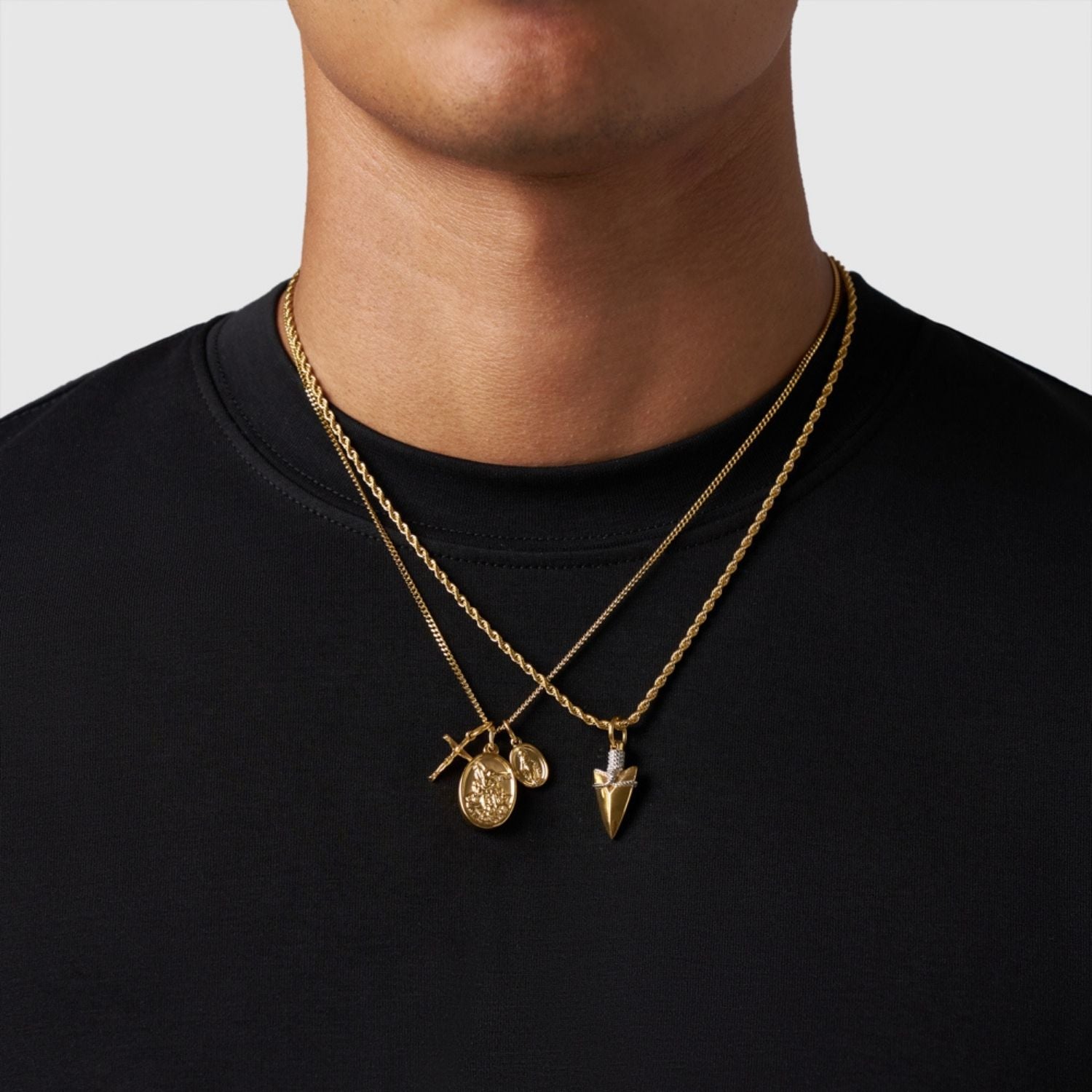 Make A Pendant Set (Gold)