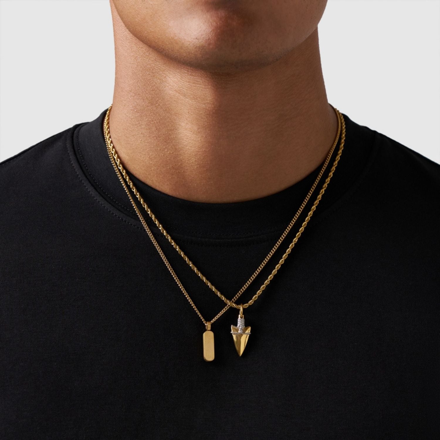 Make A Pendant Set (Gold)